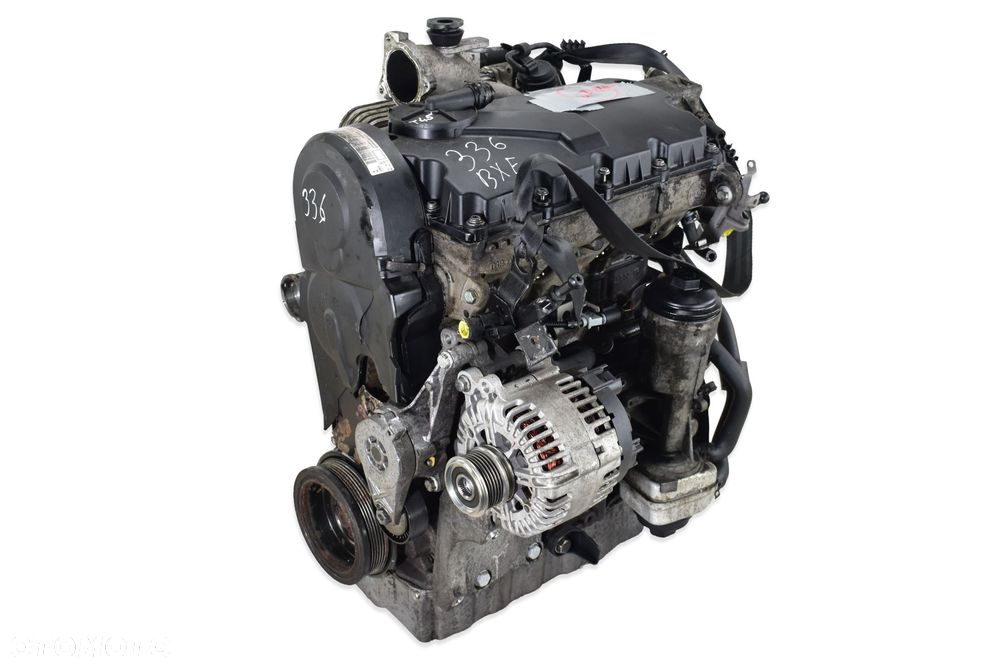 Silnik PASSAT B6 GOLF V TOURAN OCTAVIA II TOLEDO 1.9TDI 105KM BXE KOMPRESJA - 1