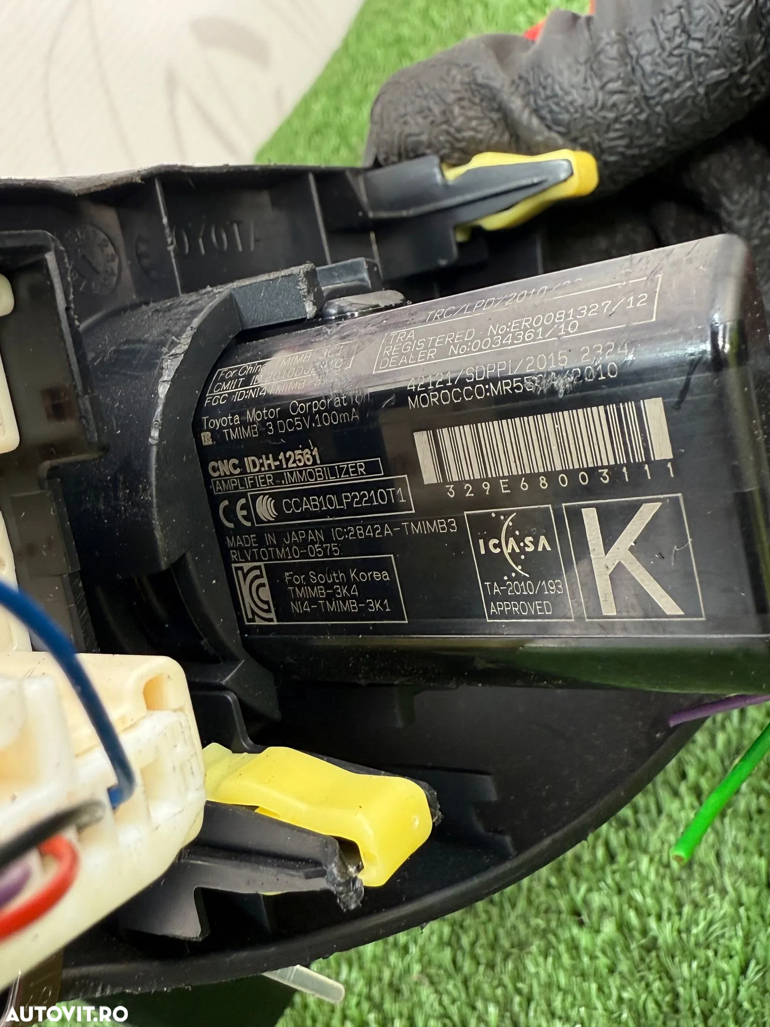 CONTACT CU CHEIE TOYOTA YARIS 1.5 B HYBRID 2017 COD OEM 183574 45020053 2017-2020 - 7