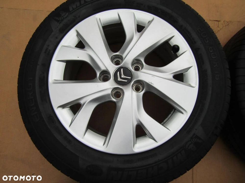 4x Felgi Aluminiowe 16 Citroen C4 II Picasso Grand Berlingo III Peugeot Partner III 3 Opel Combo E 6,5 j 5x108 ET47 piasta 65,1 mm - 9