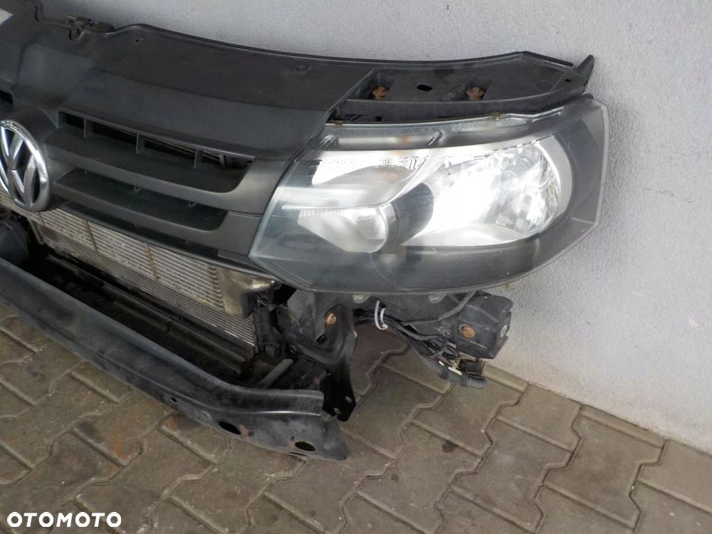 VW T5 LIFT KOMPLETNY PRZÓD MASKA ZDERZAK BŁOTNIKI WZMOCNIENIE CHŁODNICE - 11