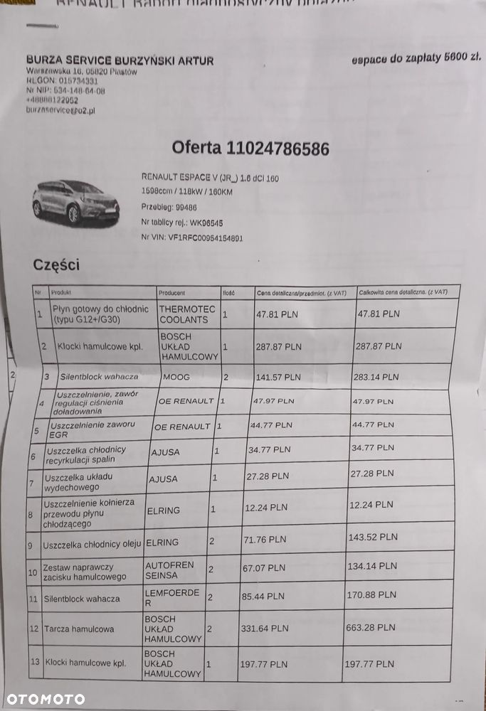 Renault Espace 1.6 dCi Energy SL Techno EDC 7 os - 21