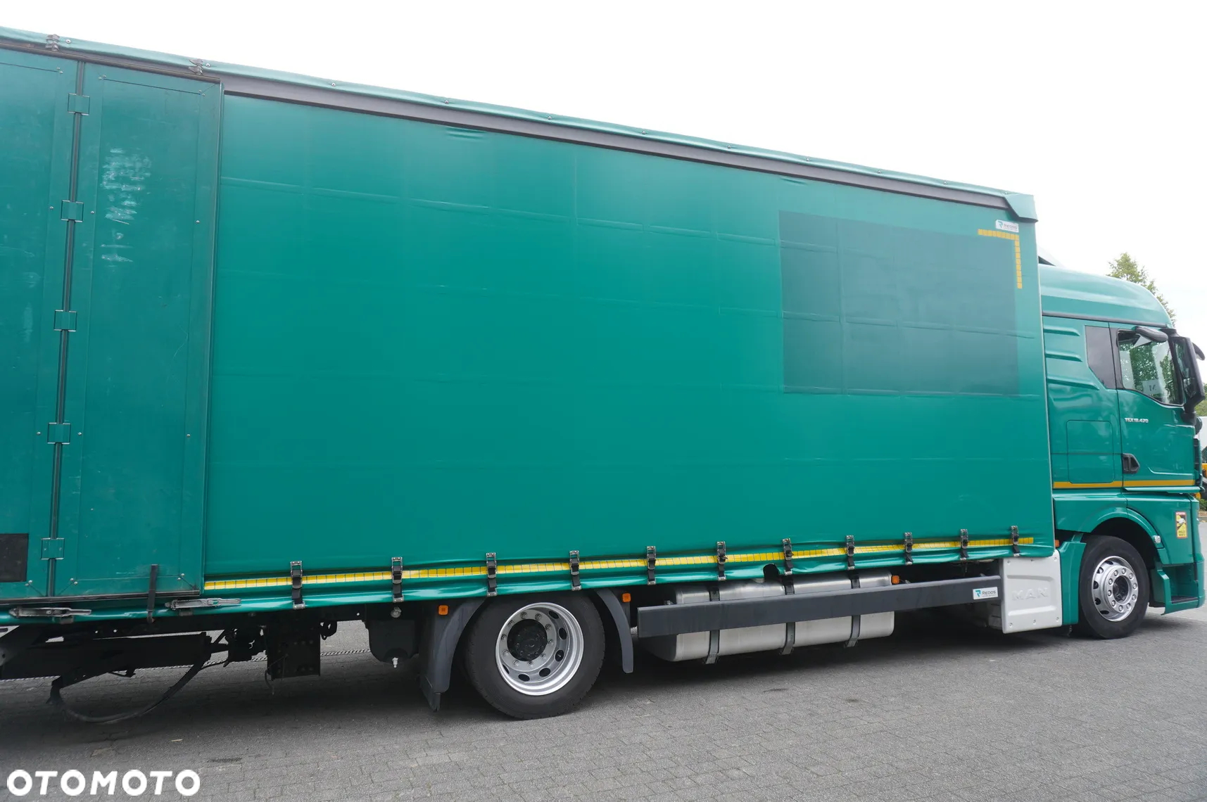 MAN TGX 18.470 / Zestaw / Przyczepa 19 EPAL / Firanka 19 EPAL / 2022 / Retarder / 15 sztuk - 7