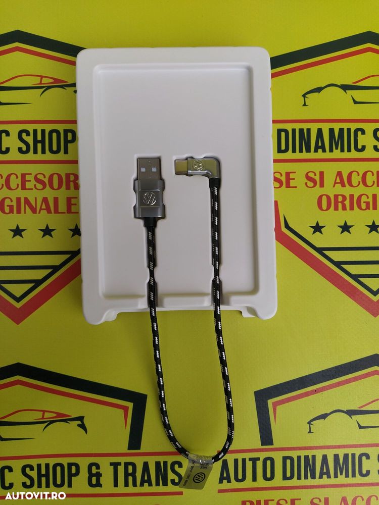 Cablu date / încărcare usb - Tip C original Vw Volkswagen auto - 4