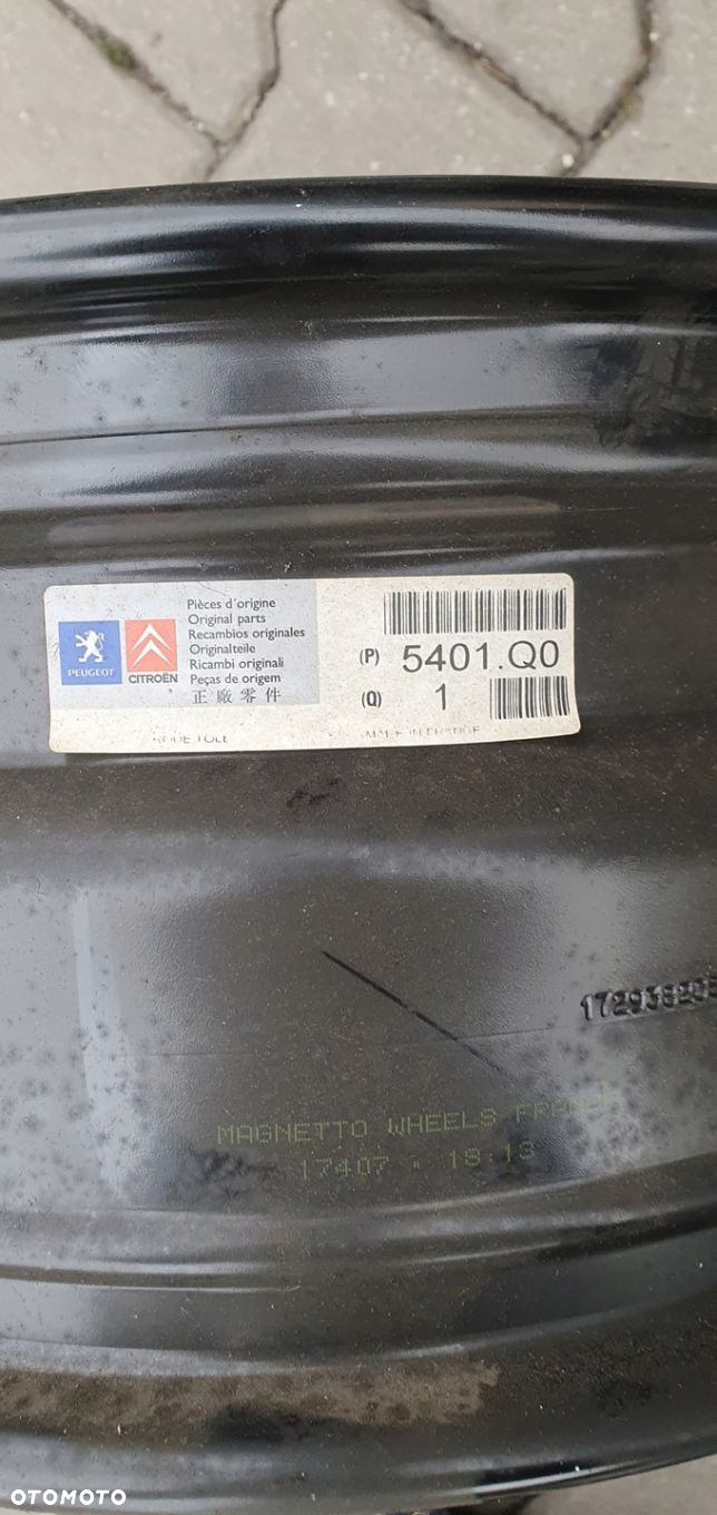 PEUGEOT 307 FELGA STALOWA 16 - 2