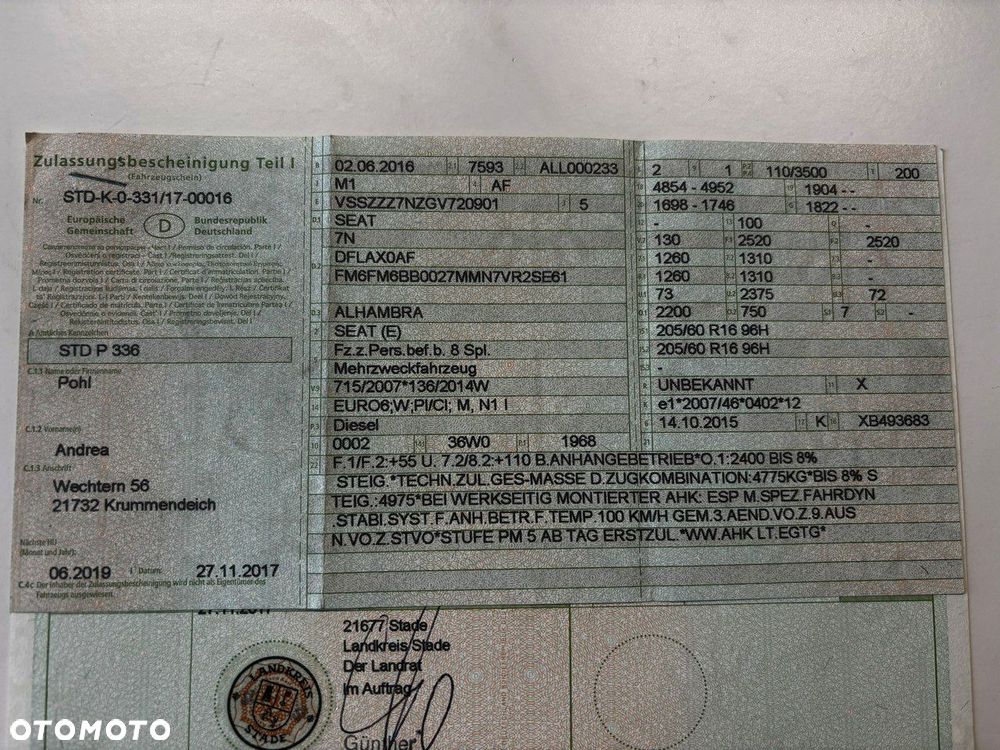 Seat Alhambra 2.0 TDI Ecomotive Reference - 26