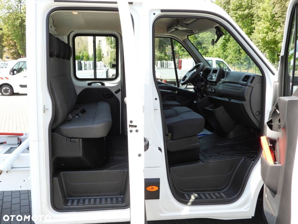 Renault MASTER WYWROTKA TROJSTRONNA PODWÓJNA KABINA DOKA 7 MIEJSC TEMPOMAT LEDY KLIMATYZACJA  165KM - 39