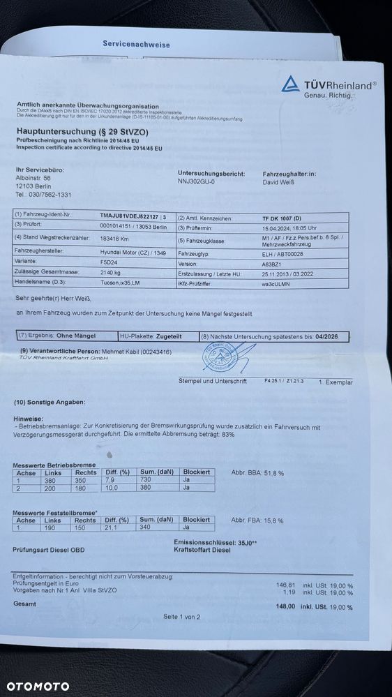 Hyundai ix35 2.0 CRDi 4WD Automatik Premium - 37