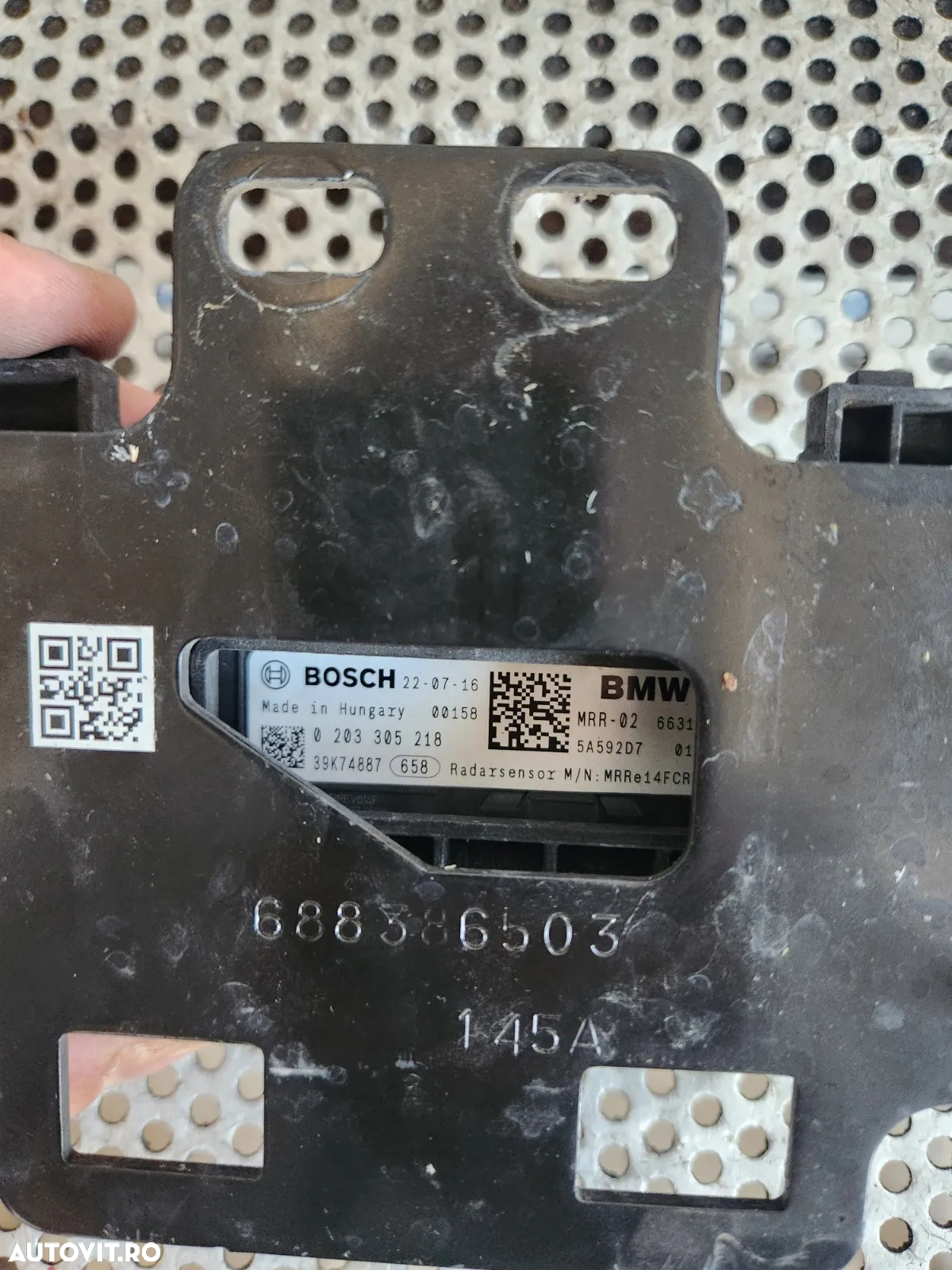 Senzor Radar Distronic MRR-02 ACC Bmw G20 G21 G22 G23 G42 G29 G01 G02 Cod 5A592DT Dezmembrez Bmw G42 M2 M240I B58B30B Automat Xdrive - Dezmembrari Arad - 8