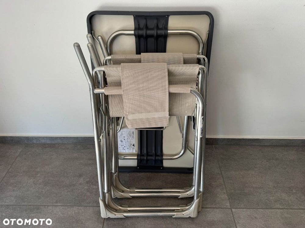 ORYGINALNY KOMPLET ZESTAW STOLIK 2x KRZESŁA KAMPER MERCEDES MARKO POLO CRESPO - 10