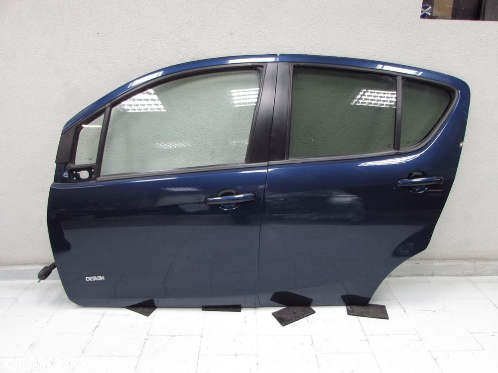 SUZUKI SPLASH OPEL AGILA B 08-14 DRZWI PRZOD LEWE PRZEDNIE ZCHD KPL - 1