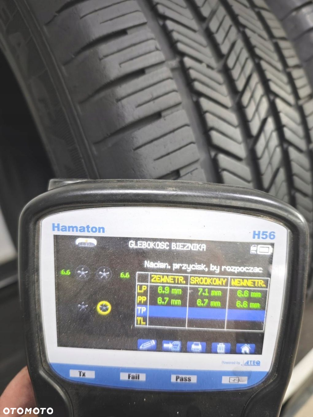 225/55r17 goodyear 2016 opony całoroczne 6,5mm 51420 - 9