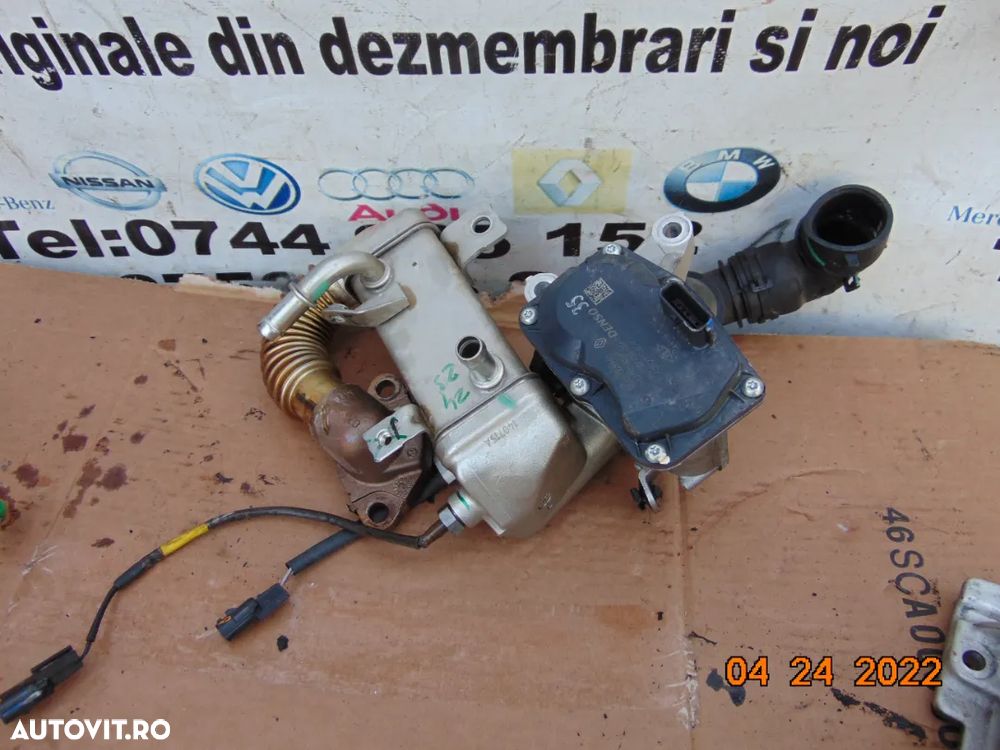 Racitor gaze cu egr Nissan X Trail 1.6 qashqai Renault Trafic kadjar scenic megane 4 opel vivaro pr - 1
