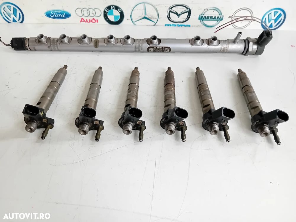 Rampa Injectoare Regulator Presiune Bmw F10 F11 F12 F13 F01 F01 F06 F07 3.0 D N57 N57D30A 7800124 - 1
