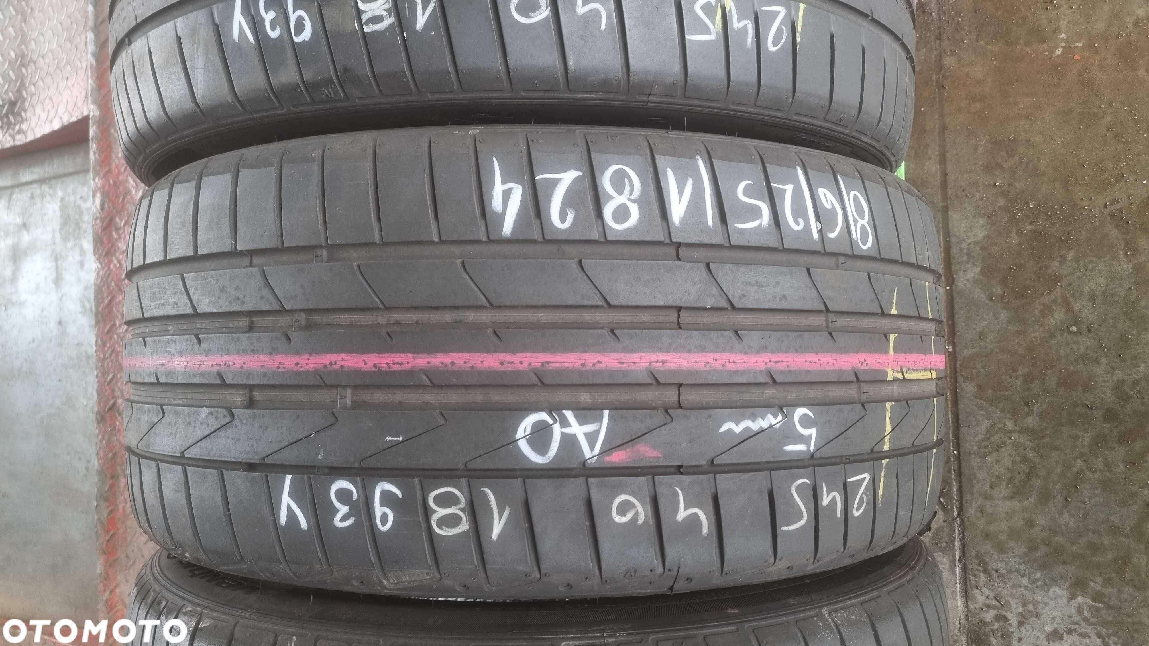 4 Opony letnie 245/40r18 Hankook Ventus S1 Evo 2 Warszawa - 3