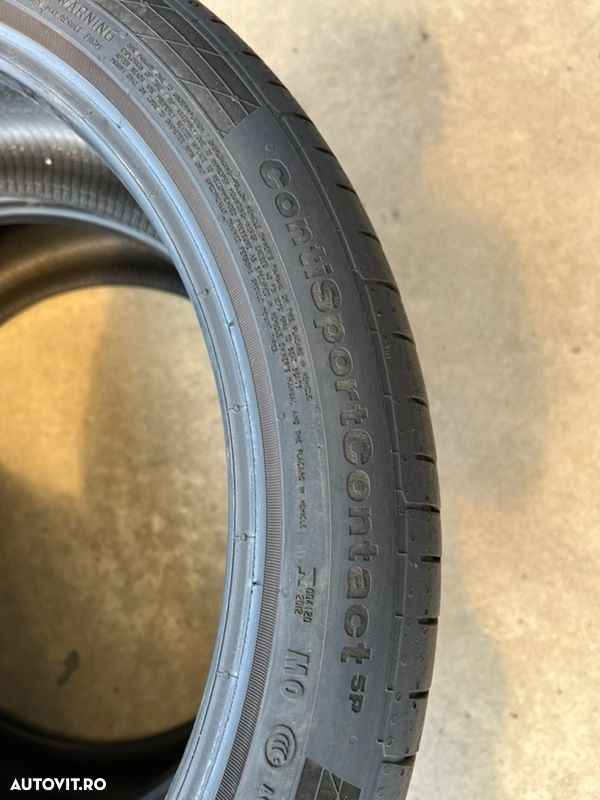 vând 2 anvelope 235/40/20 continental de vară la 6mm - 7