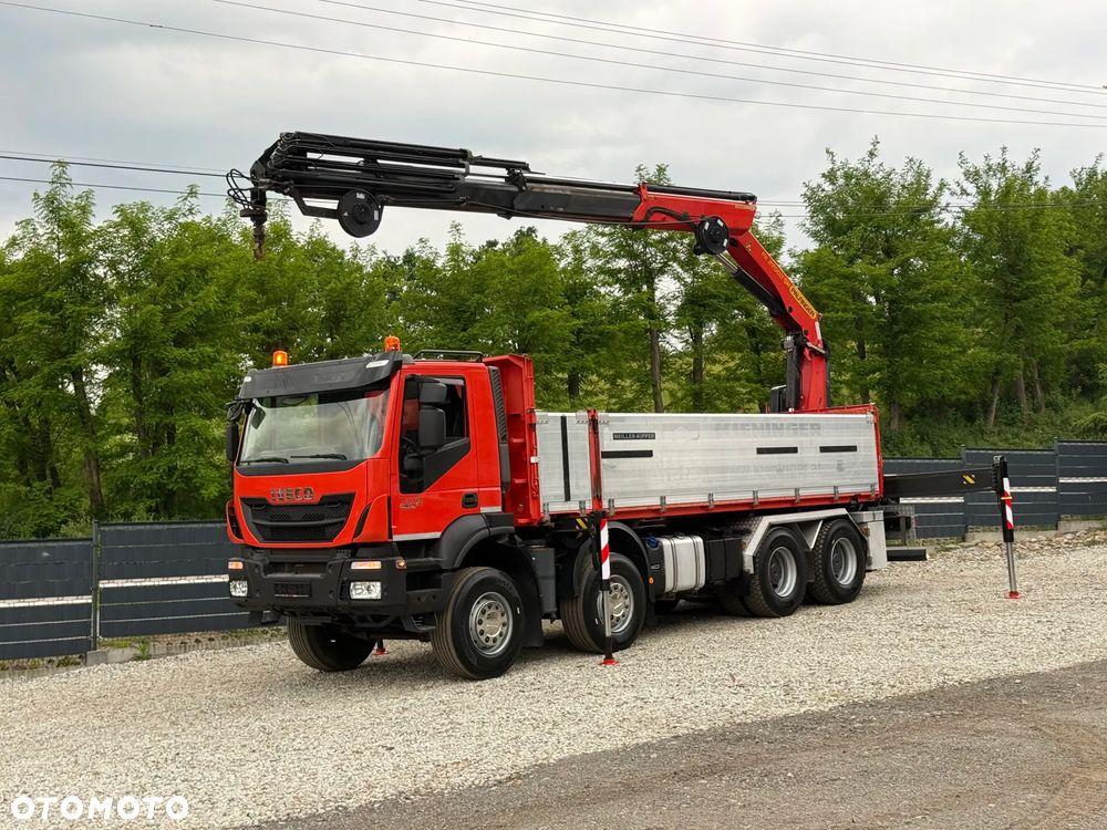 Iveco * Iveco Tracker 450 E6 * 8x4 * HDS Palfinger PK 27002-SH G 22m * Sprowadzony * - 15