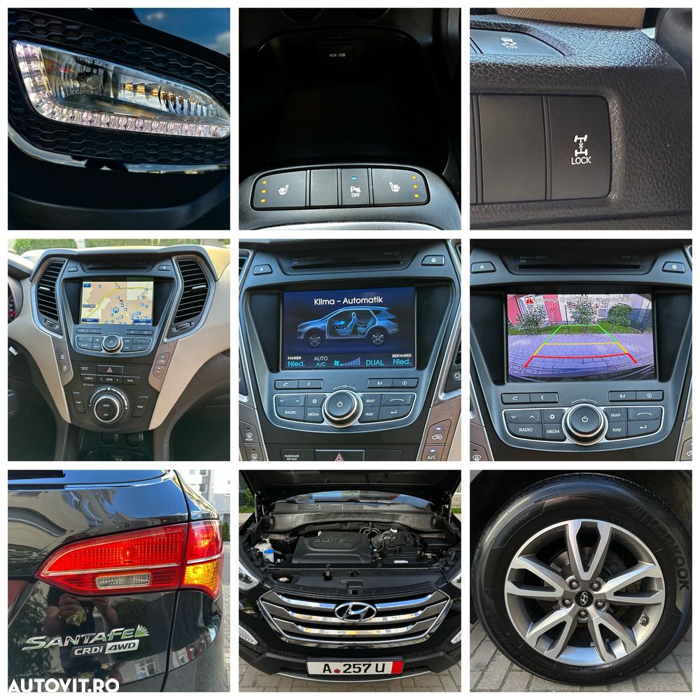 Hyundai Santa Fe blue 2.0 CRDI 4WD Premium - 8