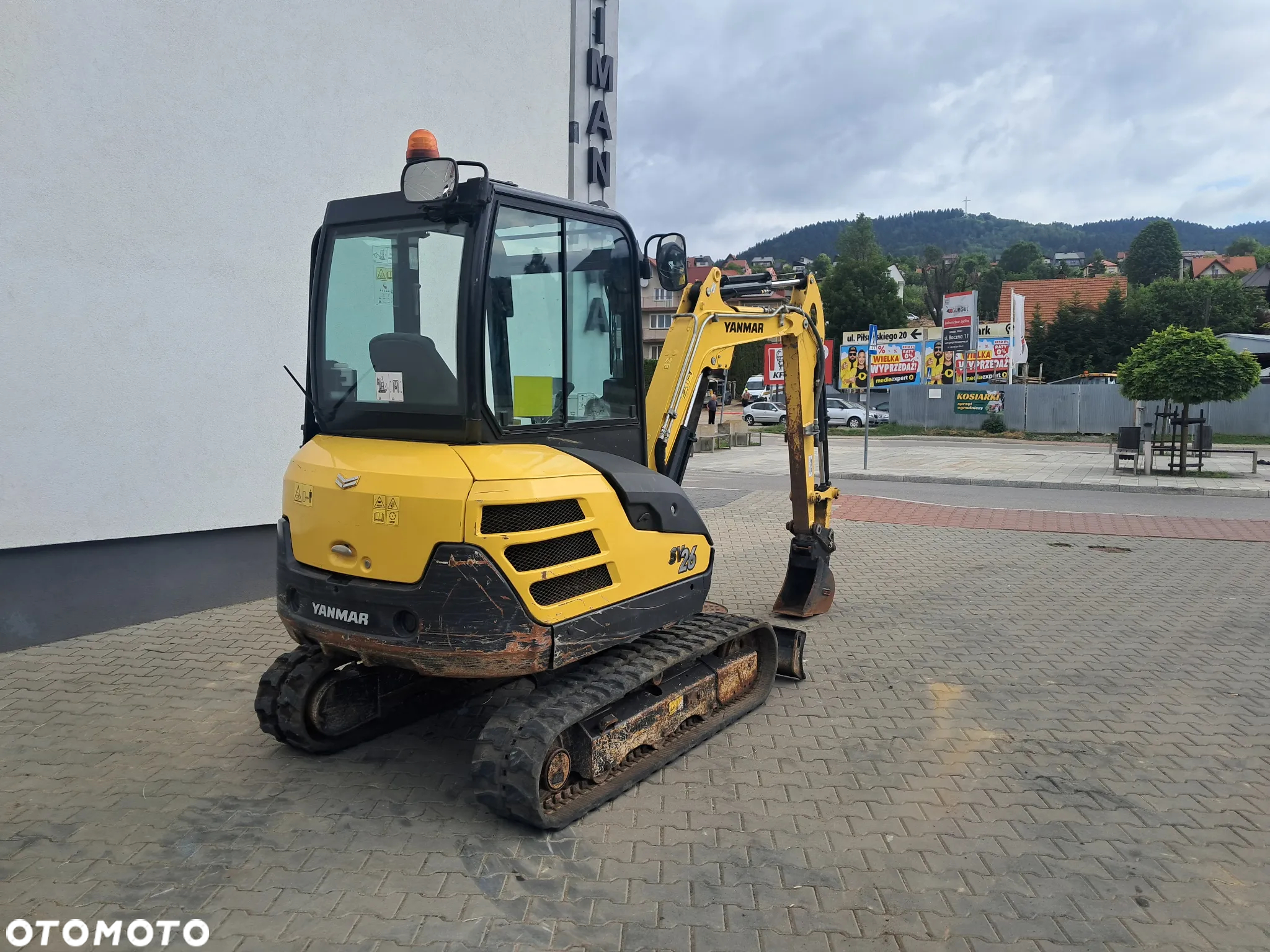 Yanmar SV 26 mini koparka długie ramię WAGA 2785 kg oświetlenie 2019r. silnik Yanmar 24 km bez DPF jazda szybka/wolna diesel VIO23 VIO27 SV22 U27 - 19