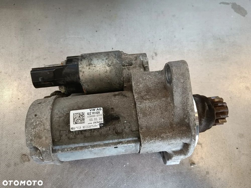 Rozrusznik 1.0 1.2 TSI Skoda Fabia Kamiq VW Golf T-Cross Seat Leon Arona Audi 02Z911024 - 1
