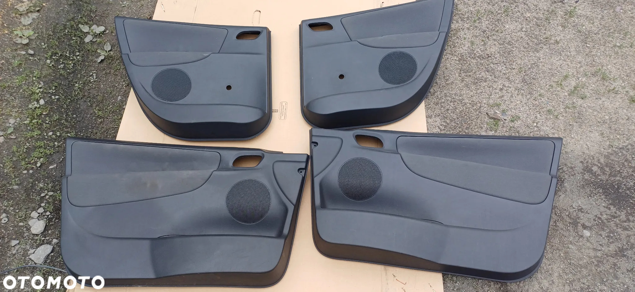 peugeot 207 sw lift boczki tapicerki drzwi 4sztuki komplet - 5