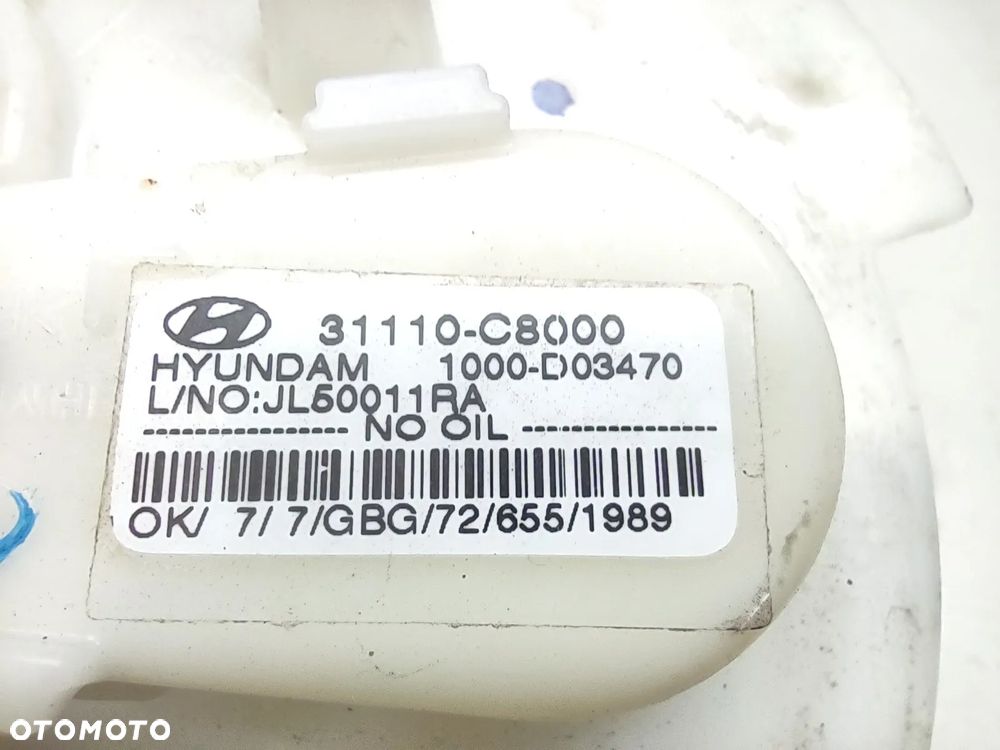POMPA PALIWA 31110-C8000 HYUNDAI I20 II 1.2 16V G4LA 2015-2020r. ORYGINAŁ SPRAWNA - 5