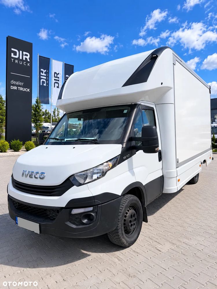 Iveco DAILY 35S14  KONTENER / IZOTERMA , Manual , Idealna Baza Pod Kamper Sklep Obwoźny lub Food Truck, 2019rok - 2