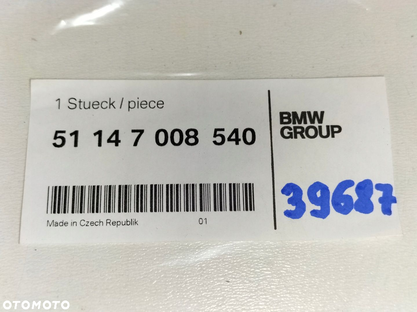Znaczek emblemat napis klapy tył BMW X3 E83 04- BMW X5 E53 00- - 5