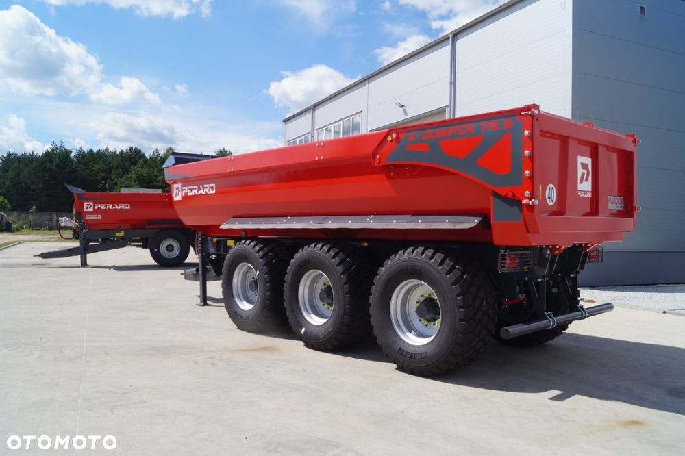 PERARD Przyczepa Rolnicza Budowlana X-Dumper 73.3 TRIDEM - 15