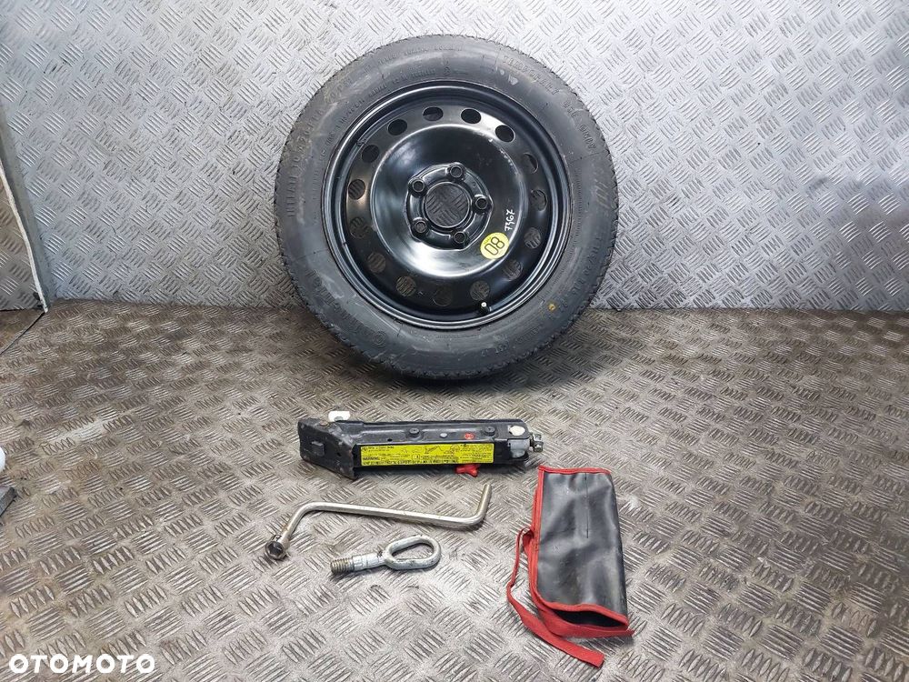 LEWAREK PODNOŚNIK + DOJAZDÓWKA 5x120 3Jx16 FI72,6 115/90R16 BMW E46 6757131 - 1