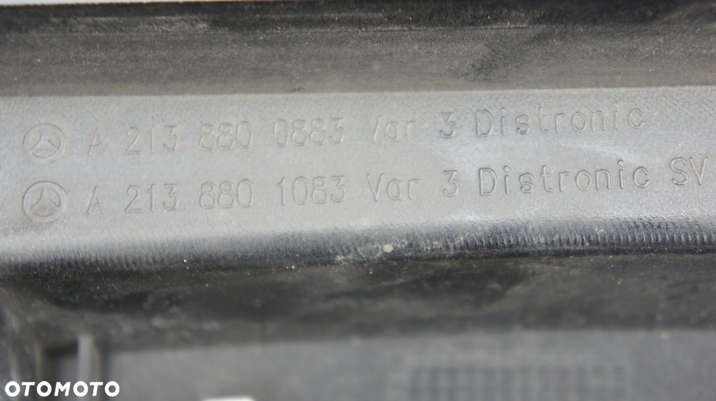 ATRAPA PRZEDNIA GRILL RADAR KAMERA MERCEDES E KLASA W213 - 10