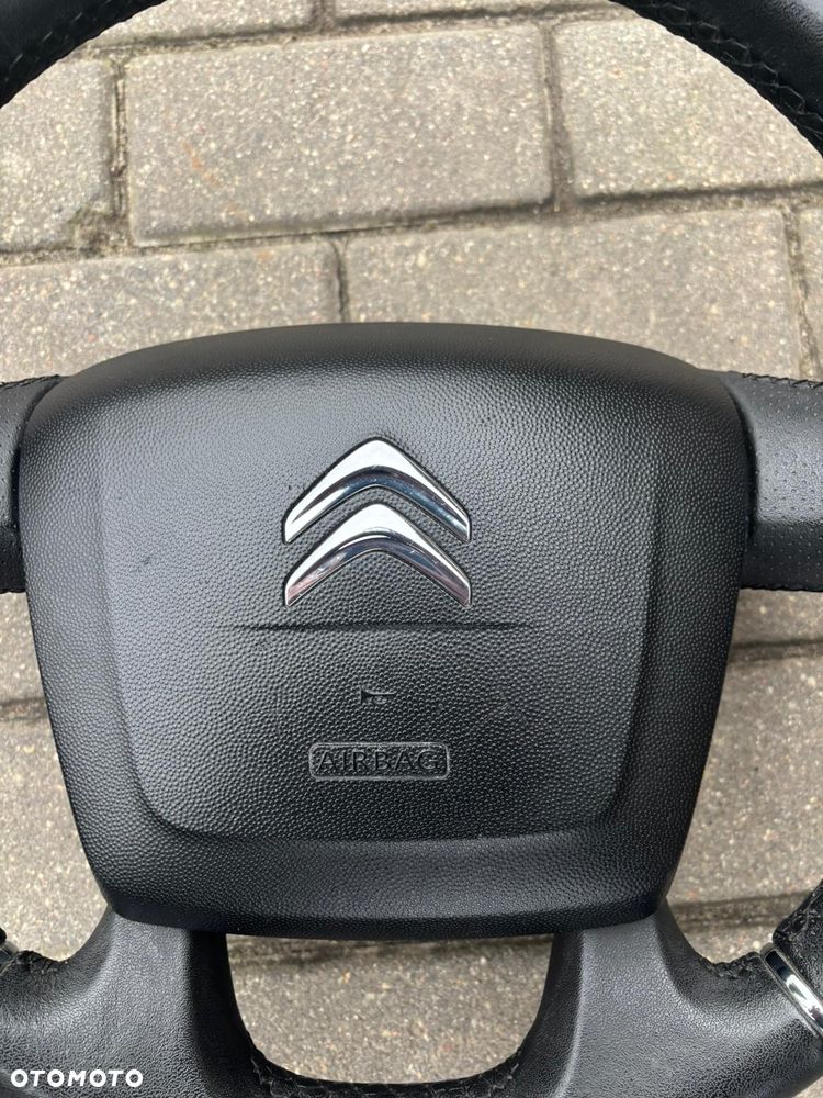 Kierownica skóra z airbag Citroen Jumper - 5