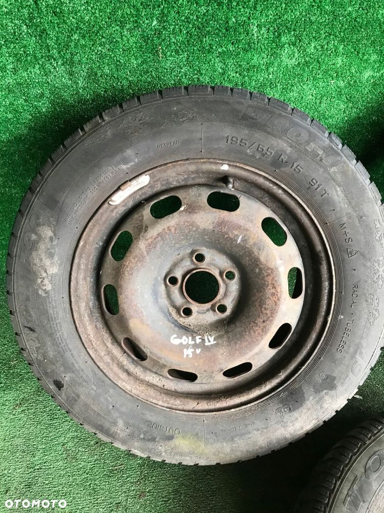 KOŁO FELGA OPONA SKODA OCTAVIA I GOLF IV 195/65R15 - 3
