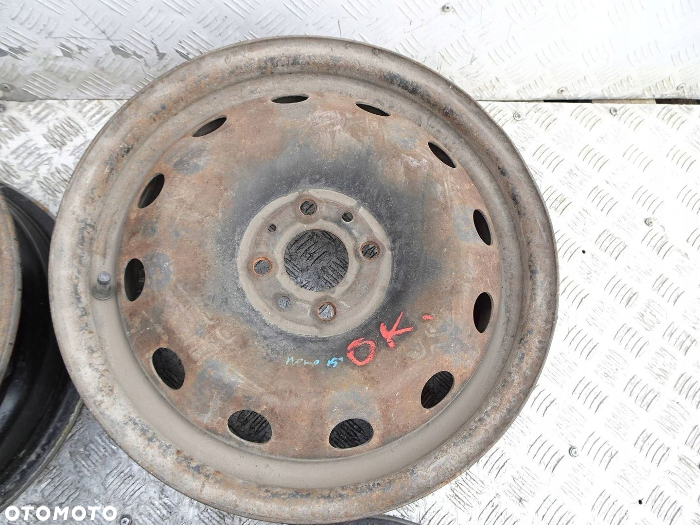 Felgi stalowe KPL. Citroen Nemo 15 4x98 - 6