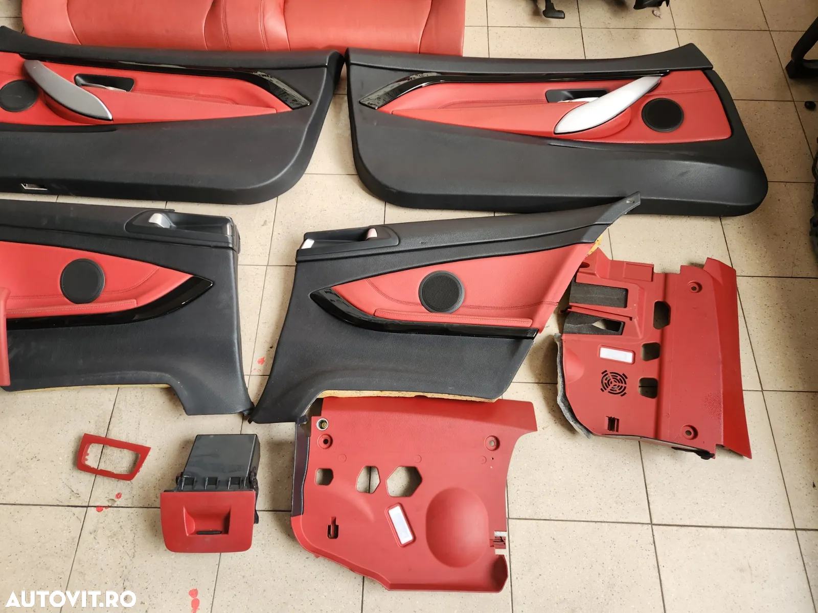 Interior Complet Scaune Tapiterie Bancheta Bmw Seria 4 Coupe Cabrio F32 F33 Volan Stanga Stare Foar - 11
