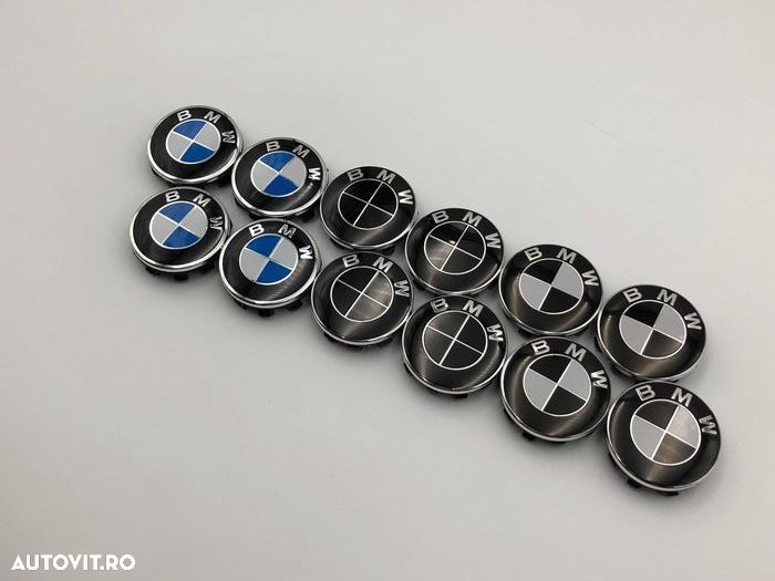 Set Capace Janta Compatibile BMW 55mm nou - 1