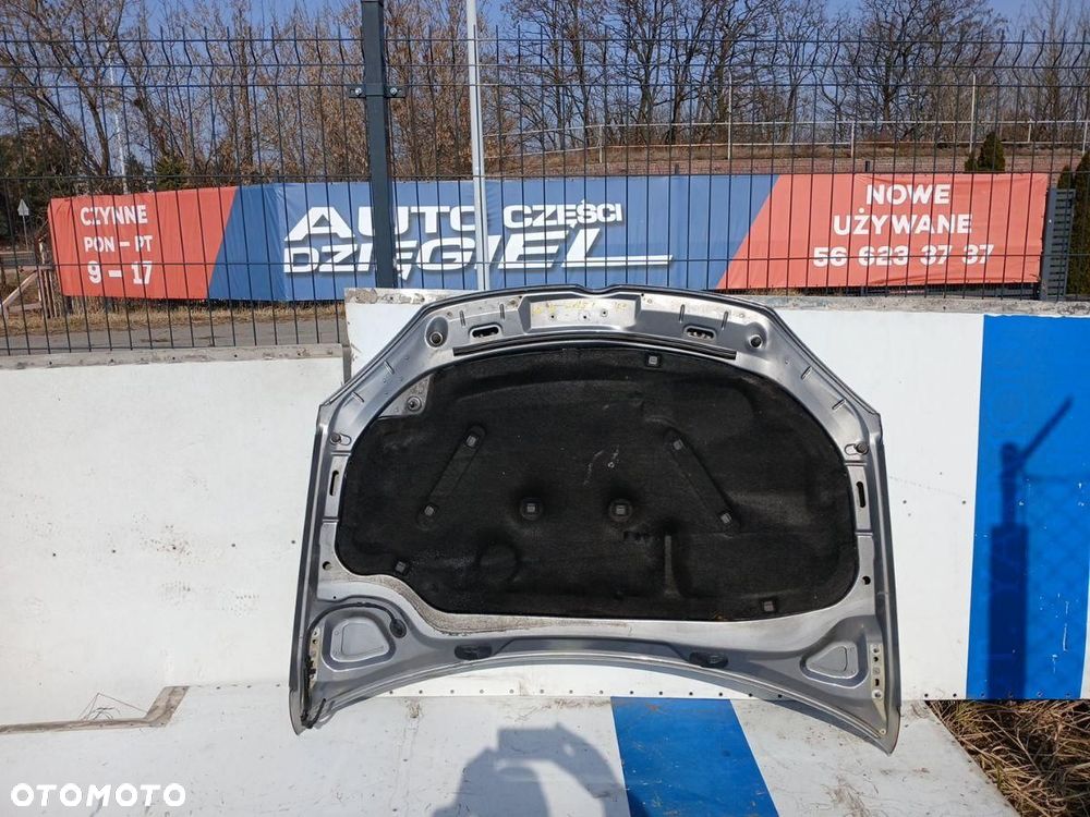 MASKA POKRYWA SILNIKA KLAPA VOLKSWAGEN GOLF V MK5 LA7T SZARA - 4