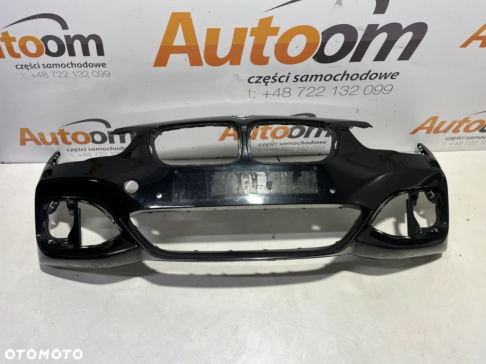 BMW 1 F20 F21 Zderzak przedni CZARNY - 1