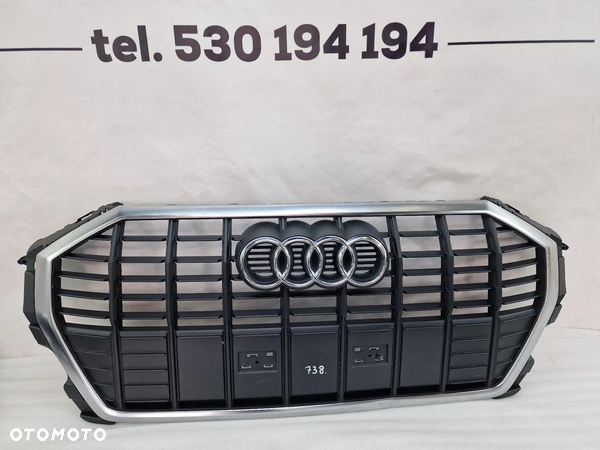 AUDI Q3 II 83A 18- ATRAPA / GRILL PRZEDNI PRZÓD , NR 83A853651 / 83A853651A , NR AUKCJI GL738