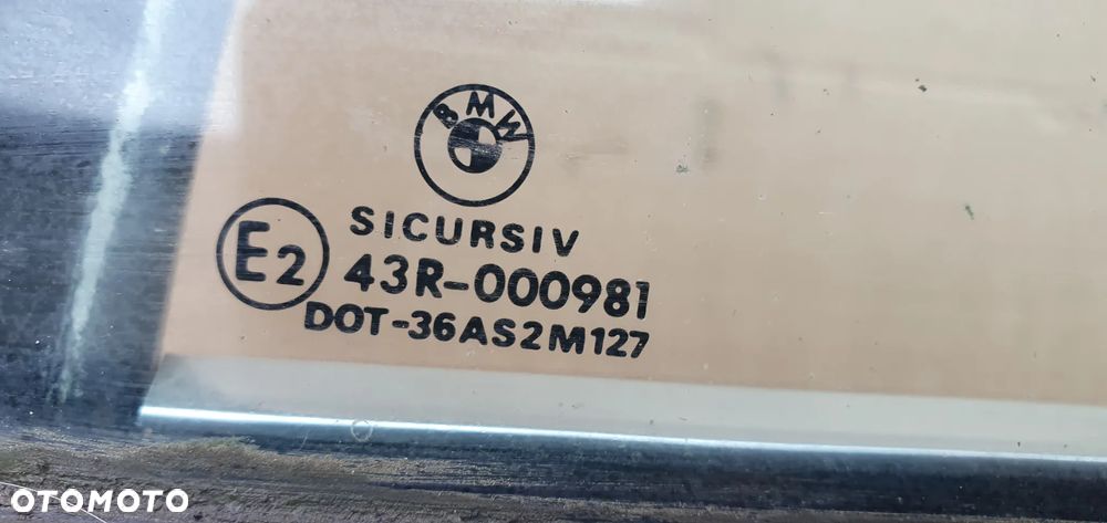 Drzwi lewy tył tylne lewe BMW 5 E39 354 Titansilber - 7