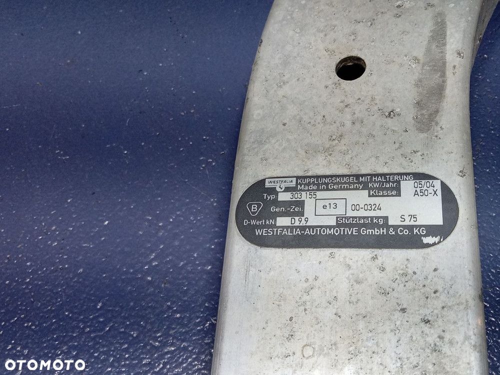 BMW 3 E46 TOURING KOMBI BELKA KULA HAK WPINANY 6751510 - 6