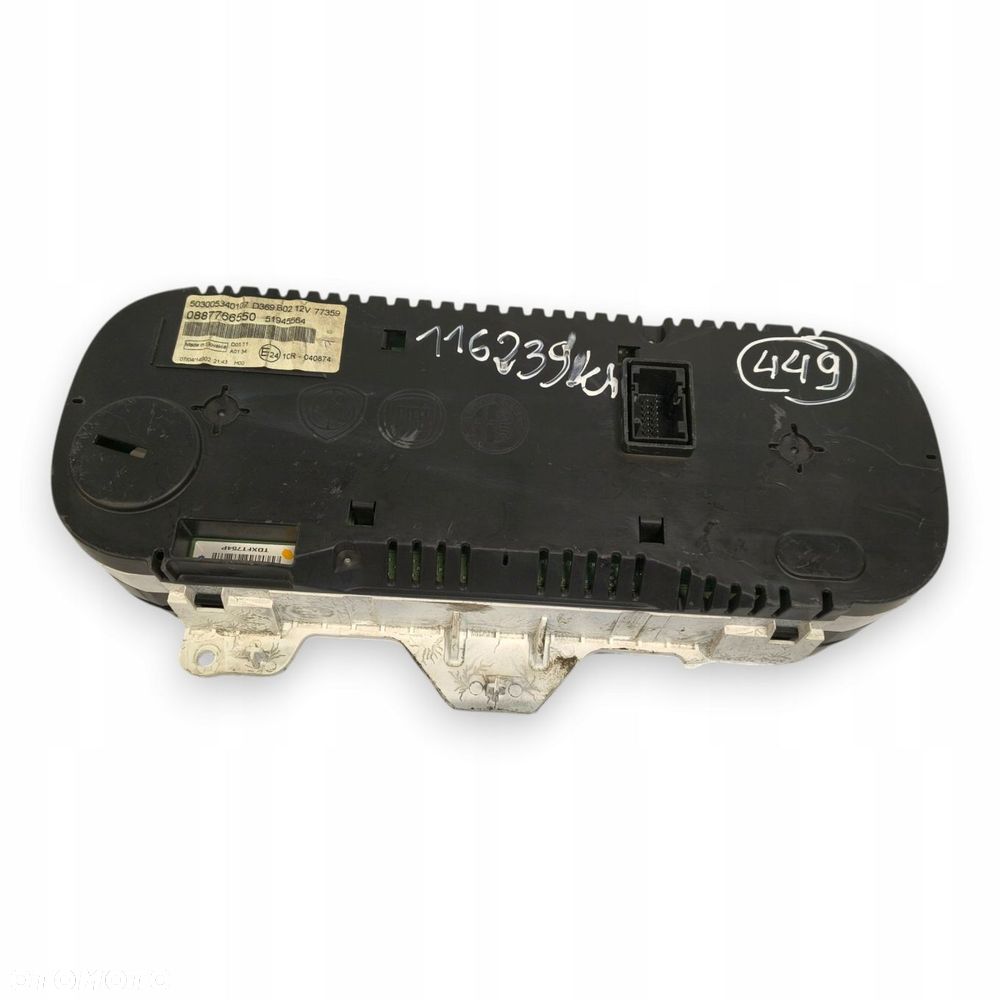 LICZNIK ZEGARY 51945564 Fiat Panda III 1.2 8V Benzyna 116 239km europa - 7