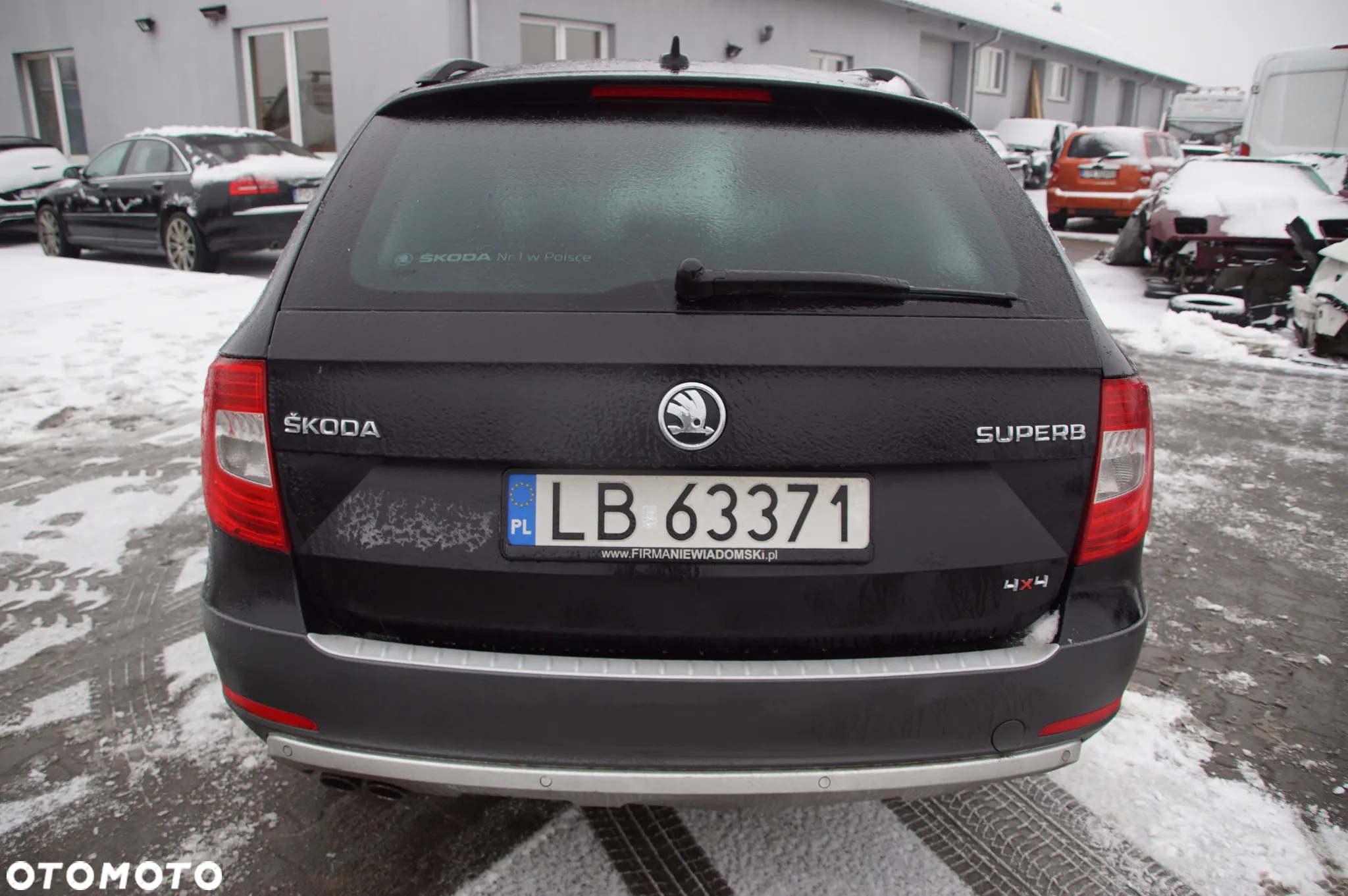 SKUP AUT MOTOCYKLI LIPNO 692324777 POJAZD NA CZĘŚCI SKODA SUPERB SCOUT 4X4 2.0 TDI 170 CFGB SKRZYNIA AUTOMAT PQS 2014R STACJA DEMONTAŻU POJAZDÓW AUTOSTROISZ LIPNO BOREK 14A ZŁOMOWANIE KASACJA ZŁOM ZŁOMOWISKO - 12