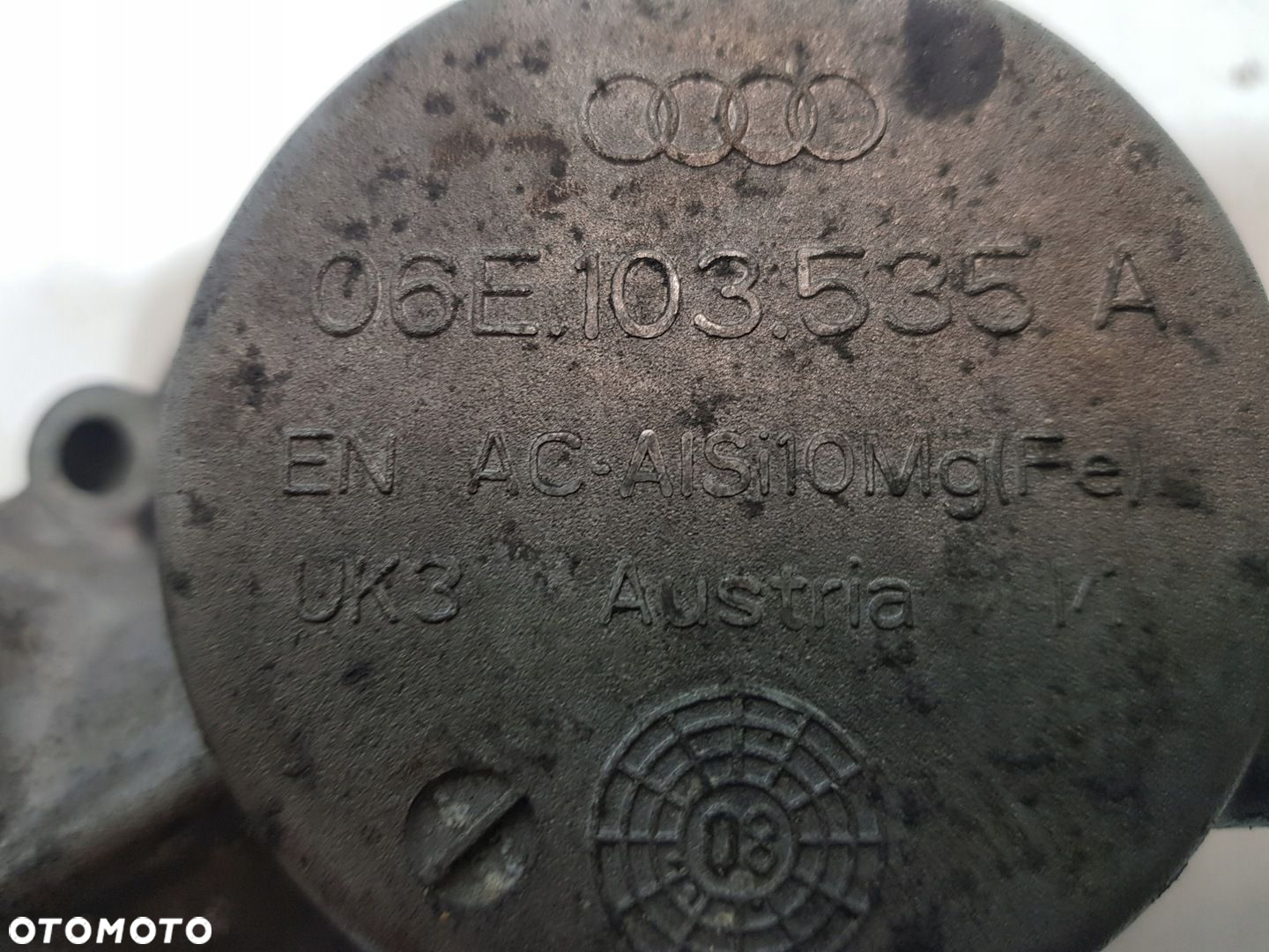 OBUDOWA POMPY PALIWA AUDI A4 A5 A6 3.2 06E103535A - 5