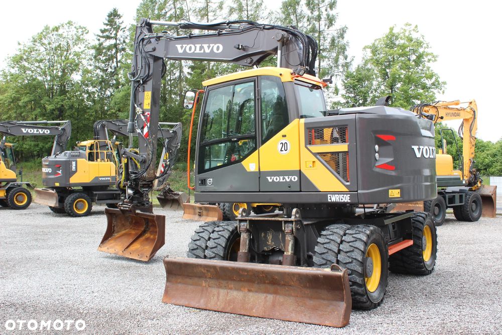 Volvo EWR150e SPROWADZONA/ROTOTILT/NOWE OPONY - 8