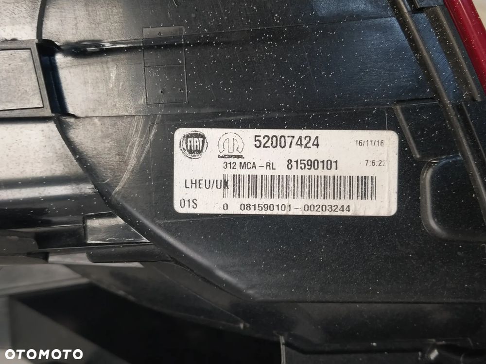 FIAT 500 LIFT LAMPA TYŁ TYLNA LEWA ORYGINAŁ - 7