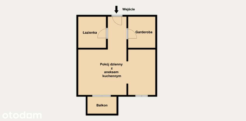 Studio 30m2 *Rakowicka Steam Park*garderoba