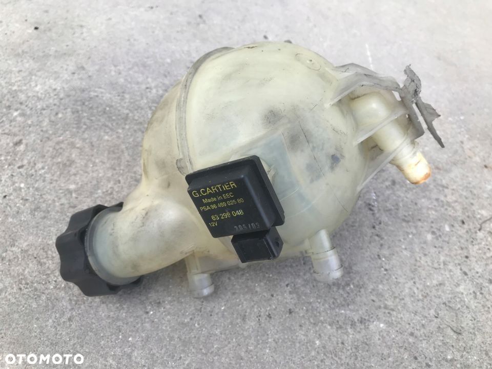 Zbiorniczek wyrównawczy Citroen C3 I C2 02-09r. 1.4 hdi płynu chłodzącego oryginalny 9639562680 - 2