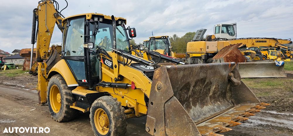 Buldoexcavator Caterpillar CAT 428F, 428 F - 16