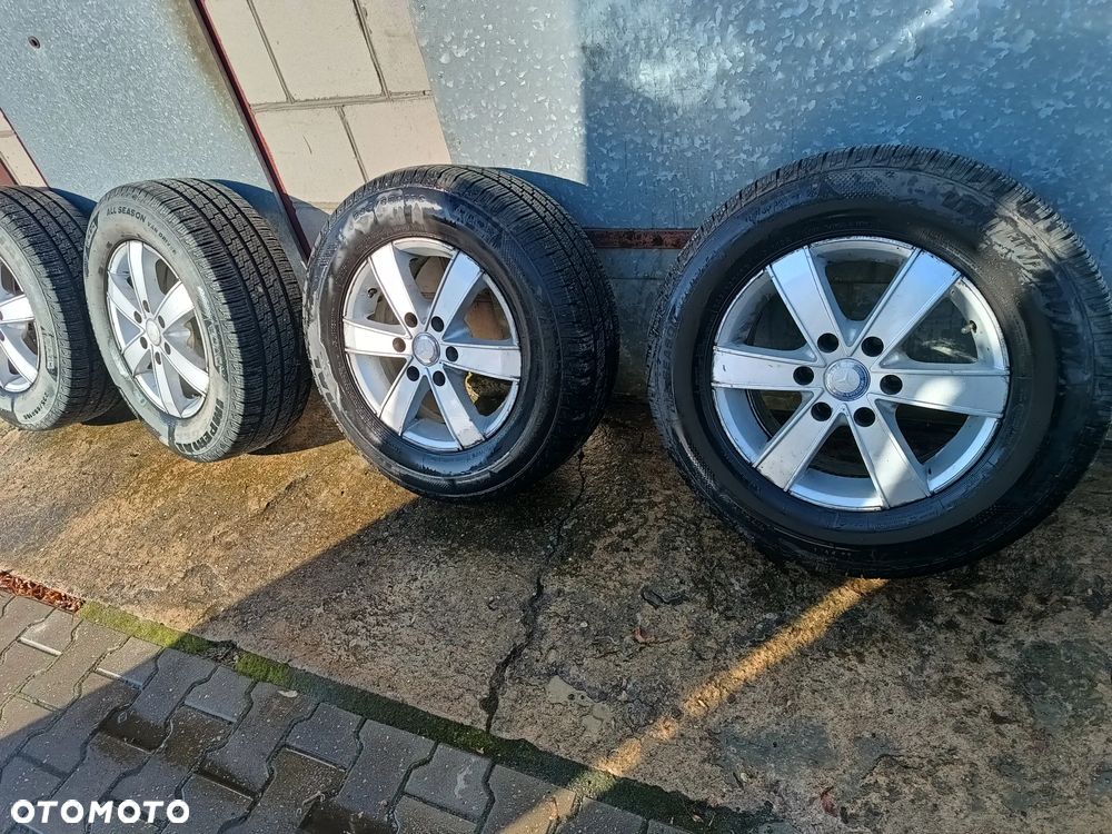 Koła felgi aluminiowe 6x130 16 cali opony wielosezonowe sprinter crafter - 3