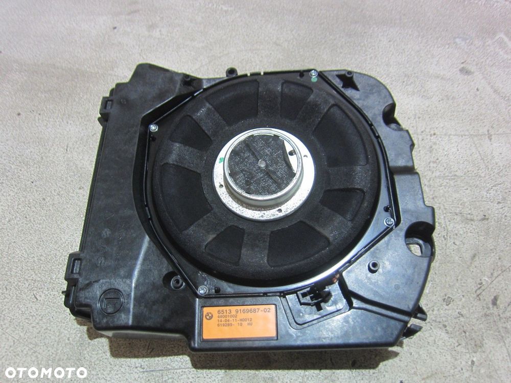 BMW 5 F10 F06 F11 GŁOŚNIK NISKOTONOWY HIFI LEWY 9169687 65139169687 - 2